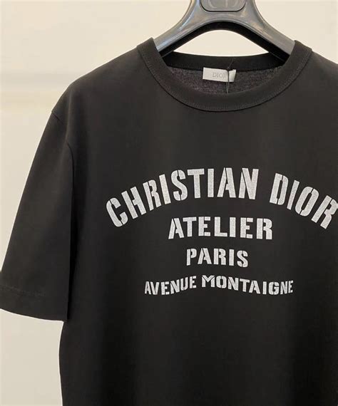 dior t shirt women|dior atelier t shirt.